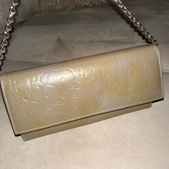 Christian Dior Leather Bag/Chain - Picture 8 of 11